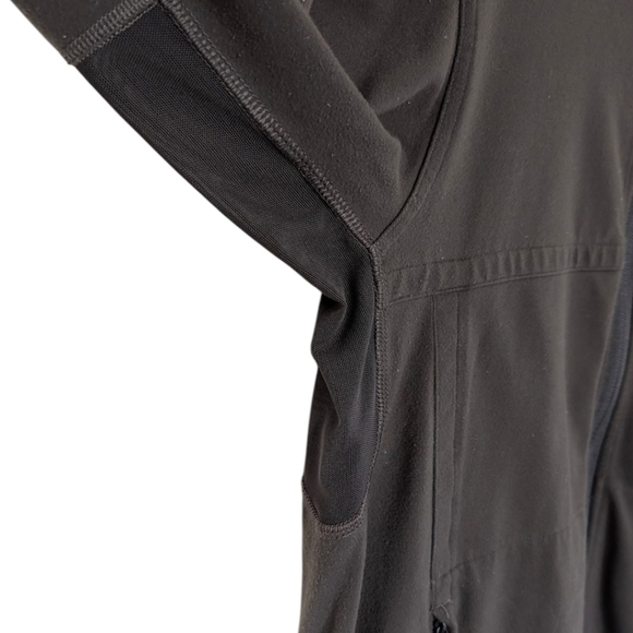 Lululemon Track Jacket Athletic Sport Running Casual Mens Medium Chocolate Brown - Picture 6 of 16